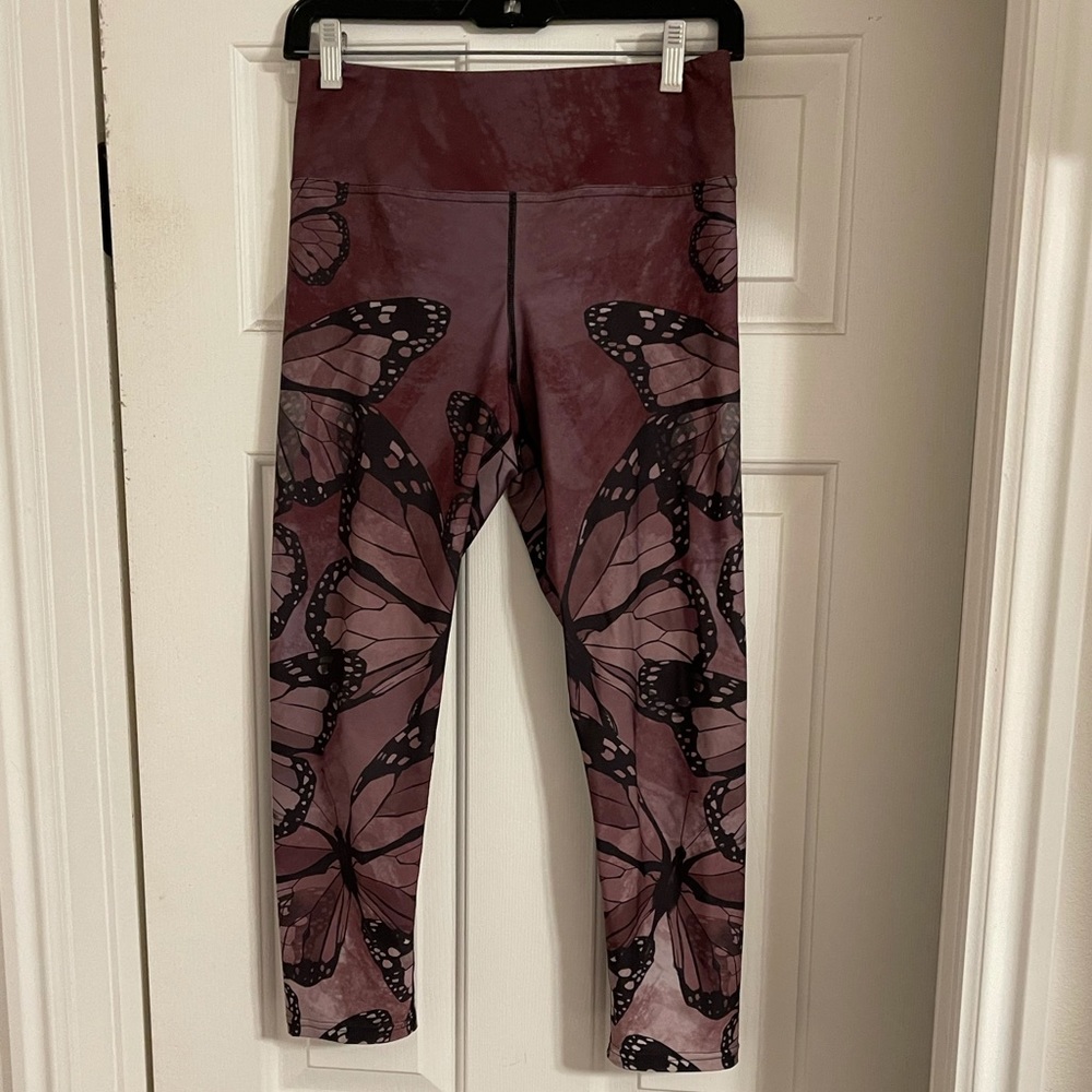 WERKSHOP butterfly leggings, size M